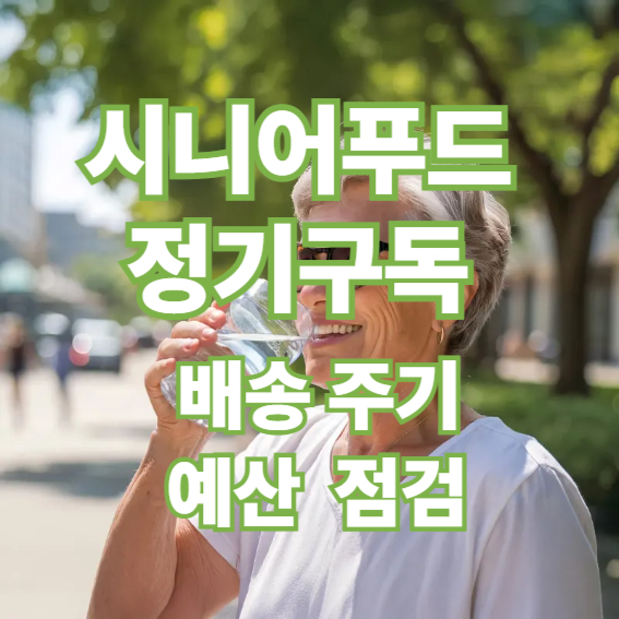 시니어푸드 정기구독